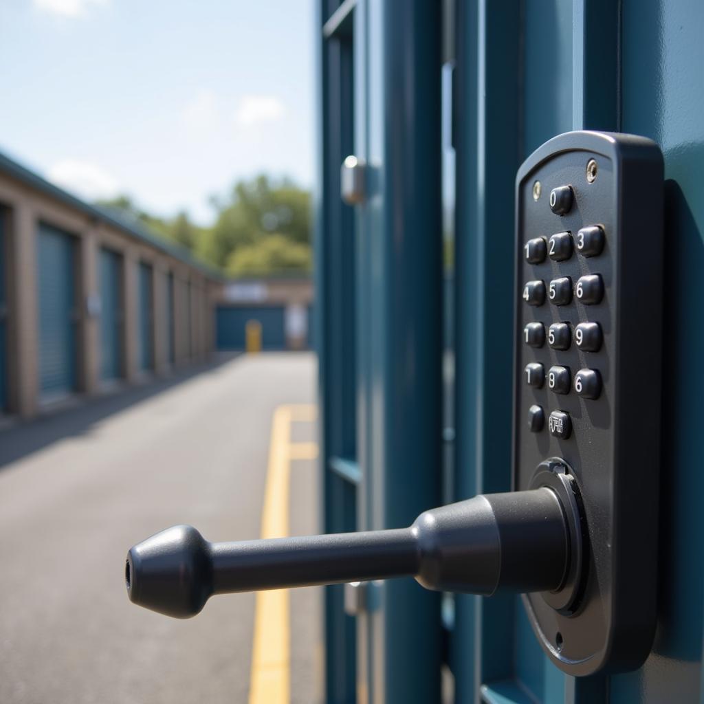 Accessing Your Storage Unit with a Keypad Entry System