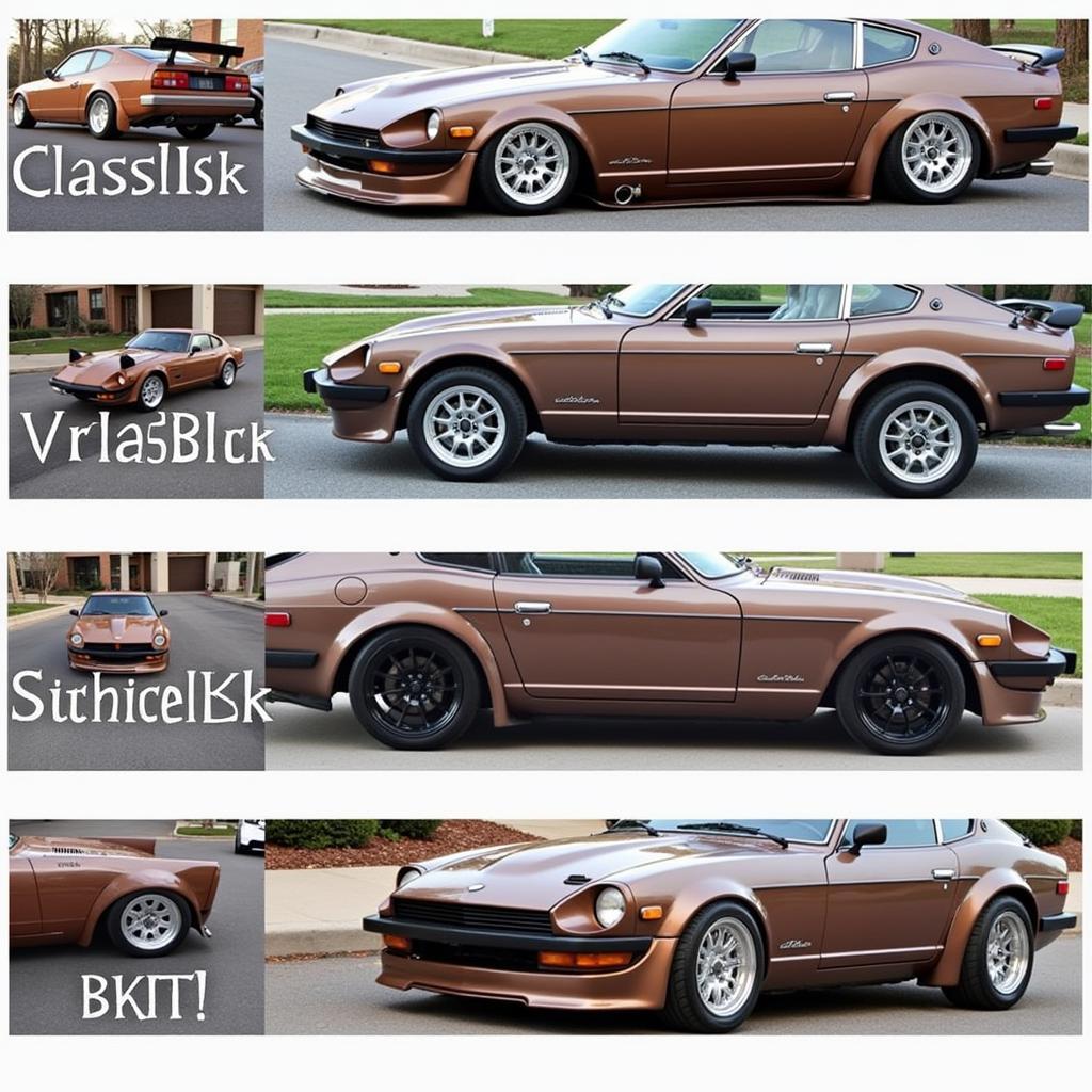 Comparing Different 240z Datsun Body Kits