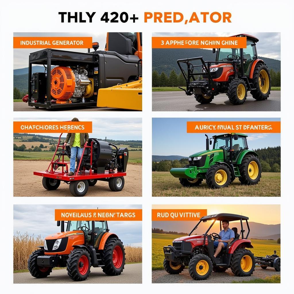 420 Predator Engine Applications in Various Industries