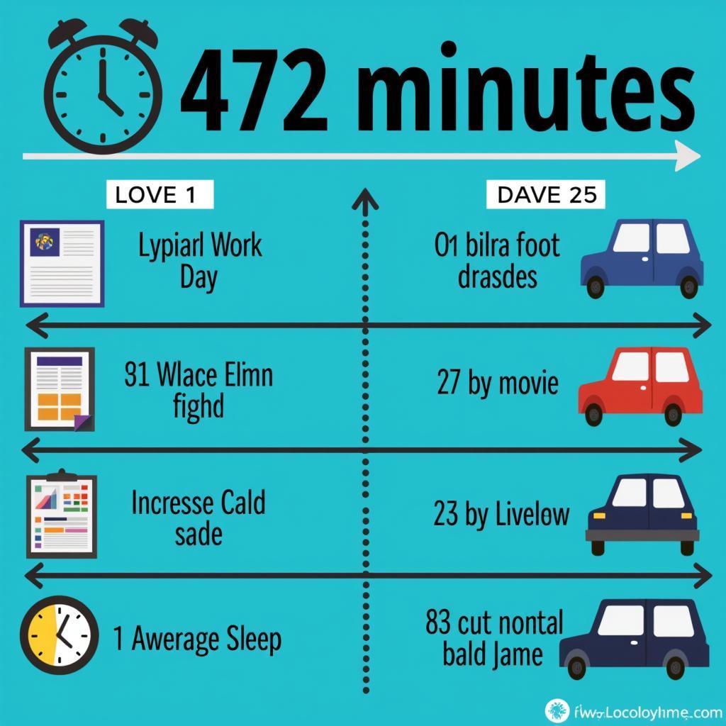 Comparing 472 Minutes to Daily Activities