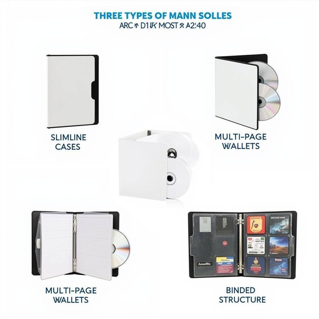 5 Disk DVD Case Types: Slimline, Wallet, and Binder Styles