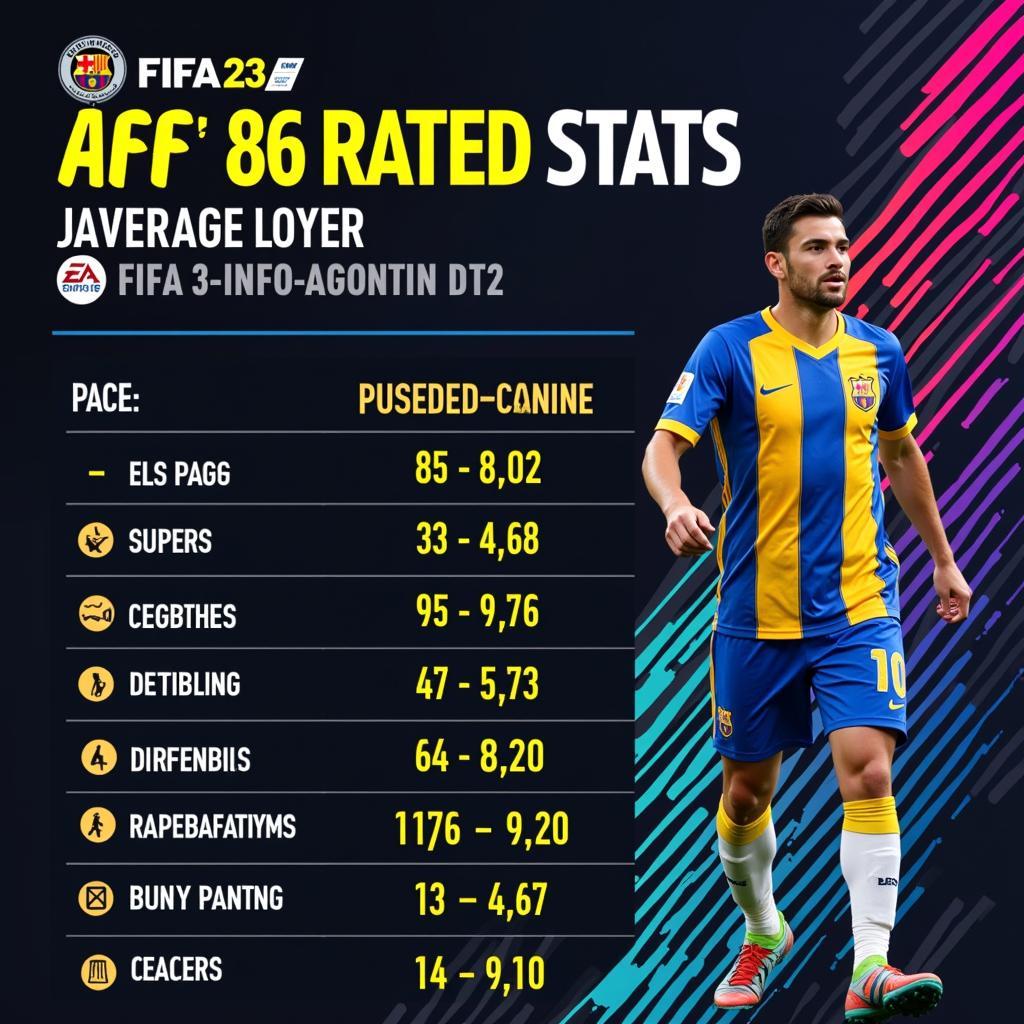 FIFA 23 86 Rated Player Stats Breakdown