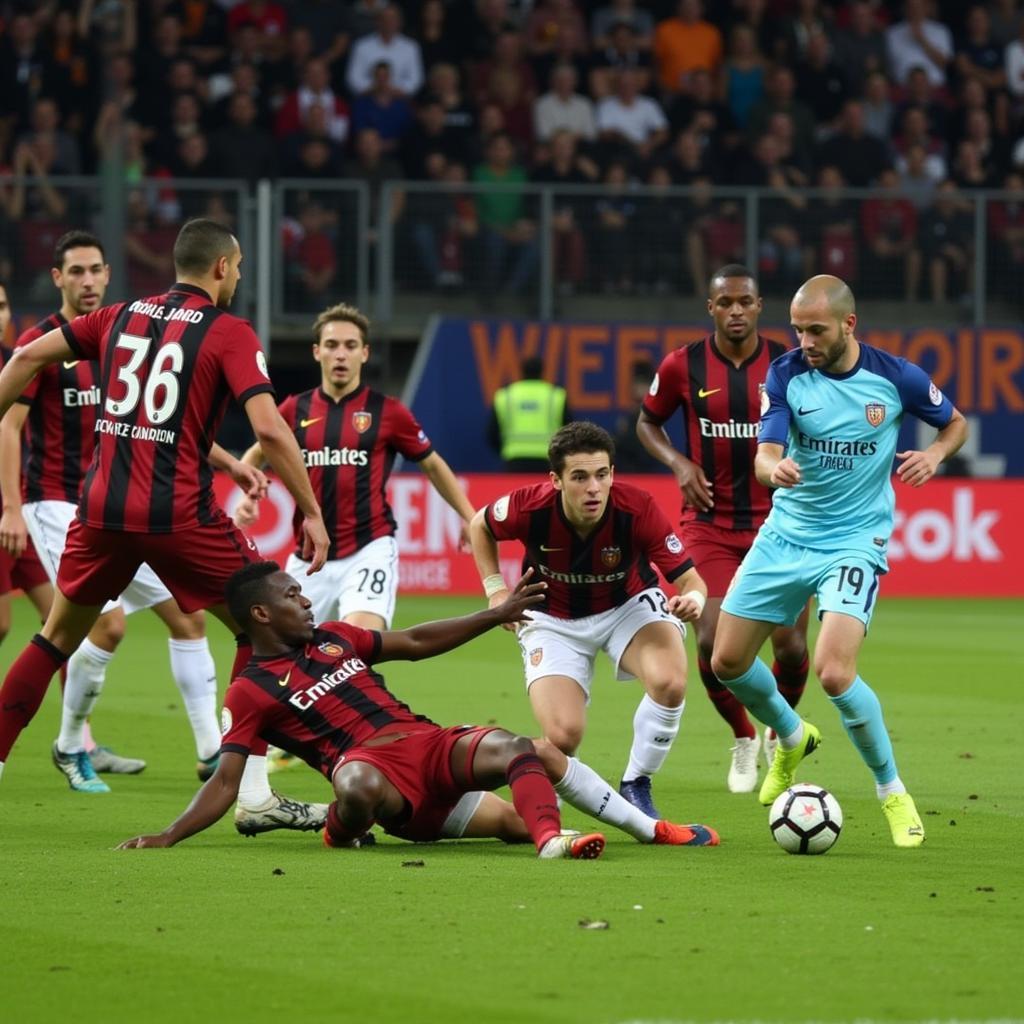 AC Milan vs. Roma: Defensive Stand