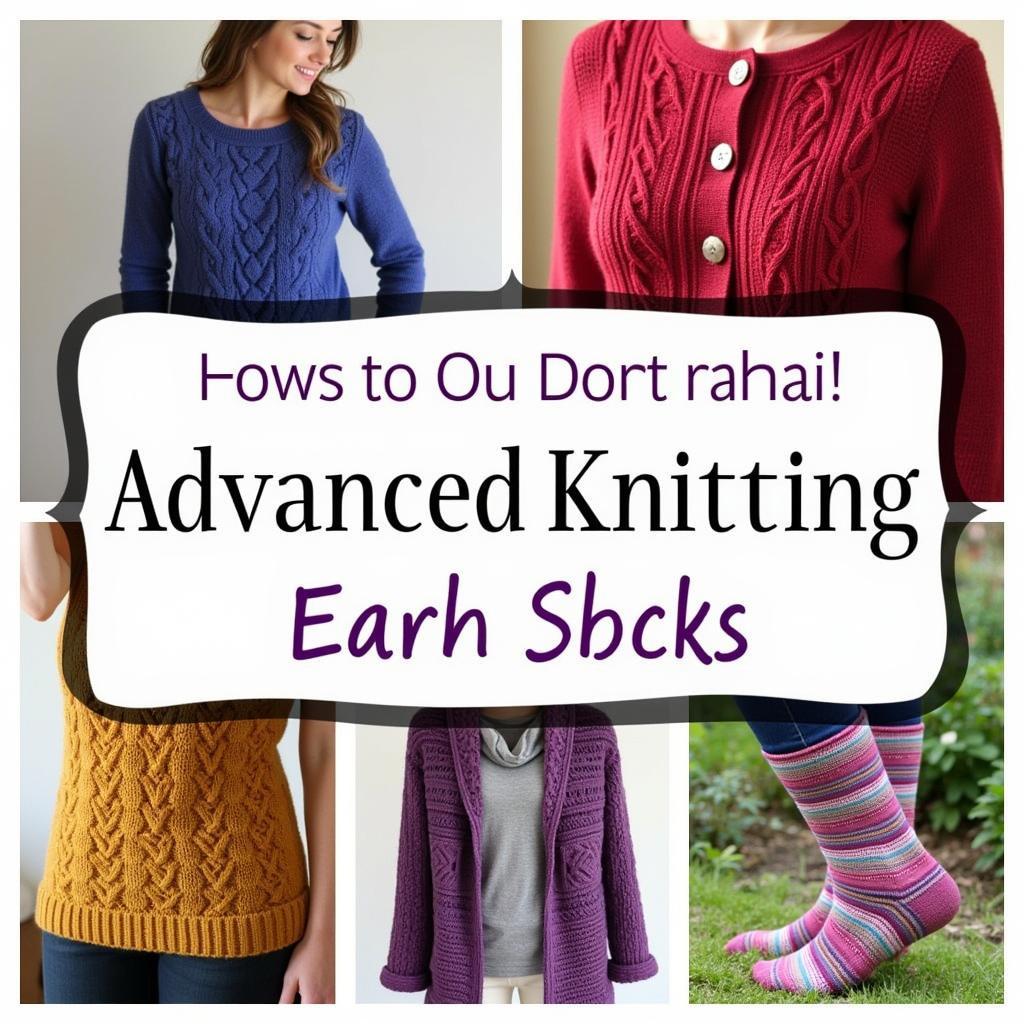 Exploring complex knitting patterns