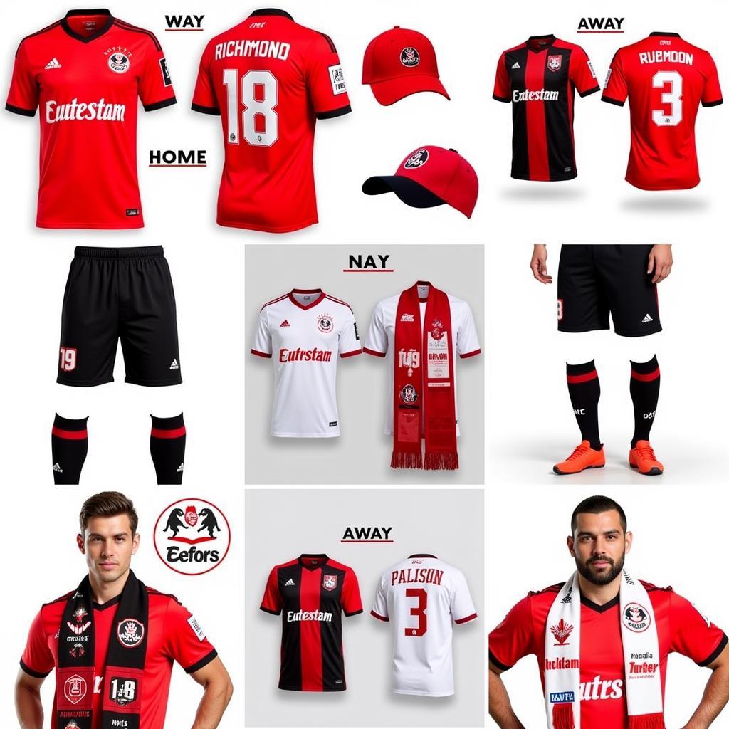 Official AFC Richmond Kit and Merchandise