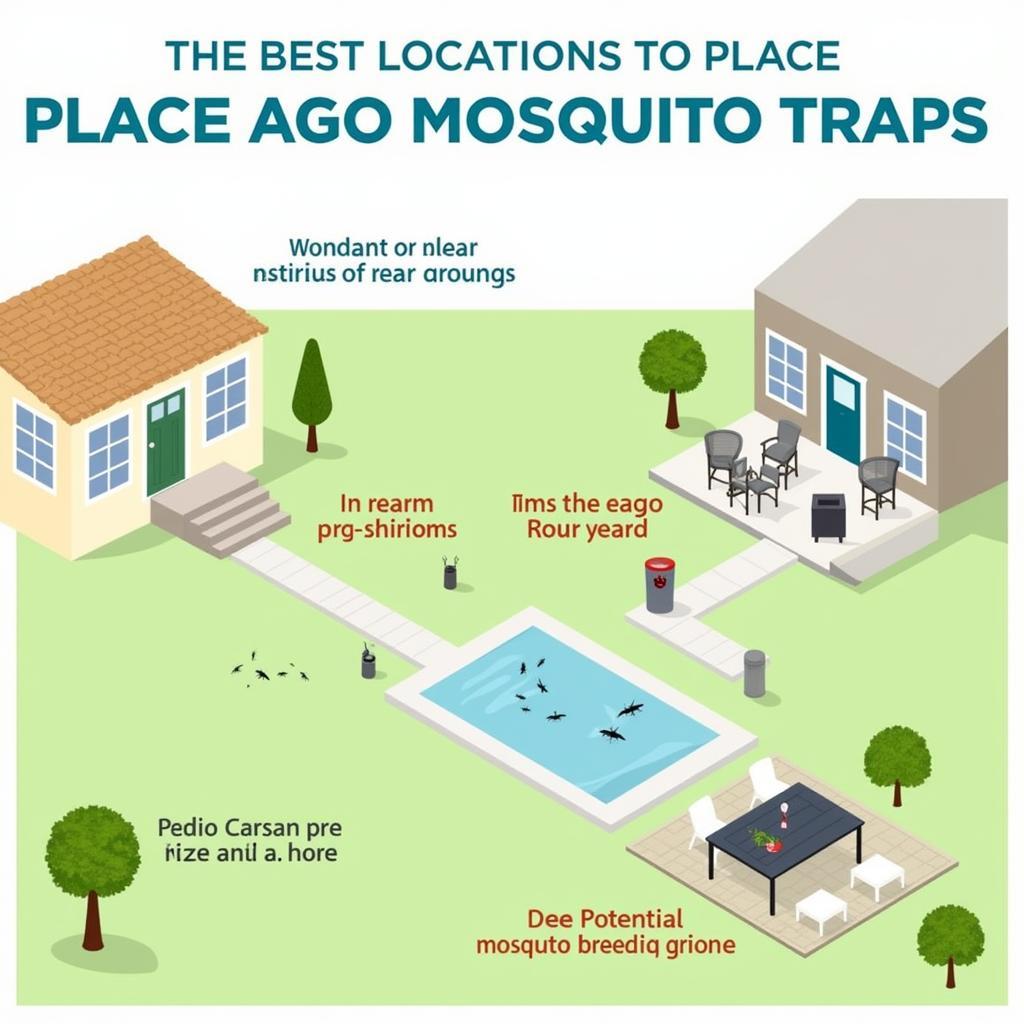 Ideal Placement for Ago Mosquito Traps