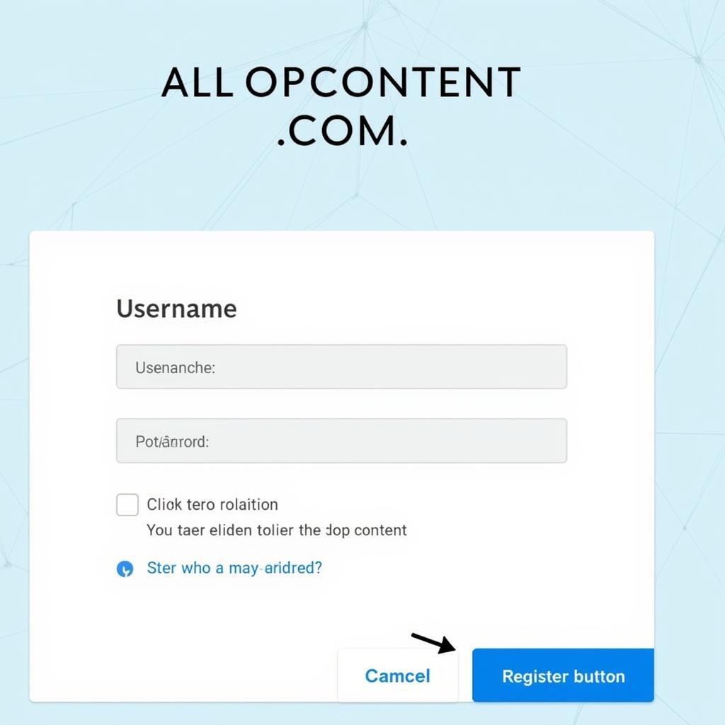 Alltopcontent.com Login Screen Interface