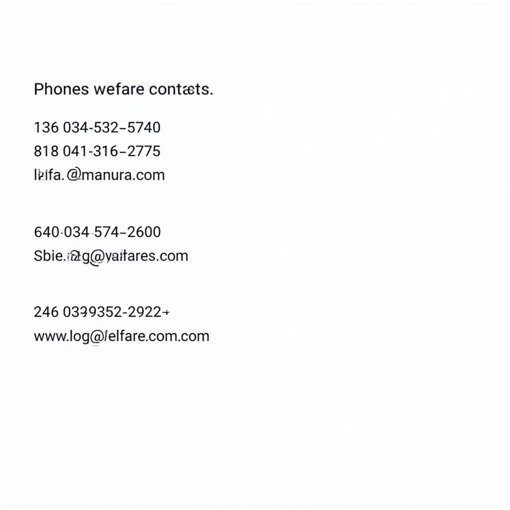 Animal Welfare Hotline Contact Information