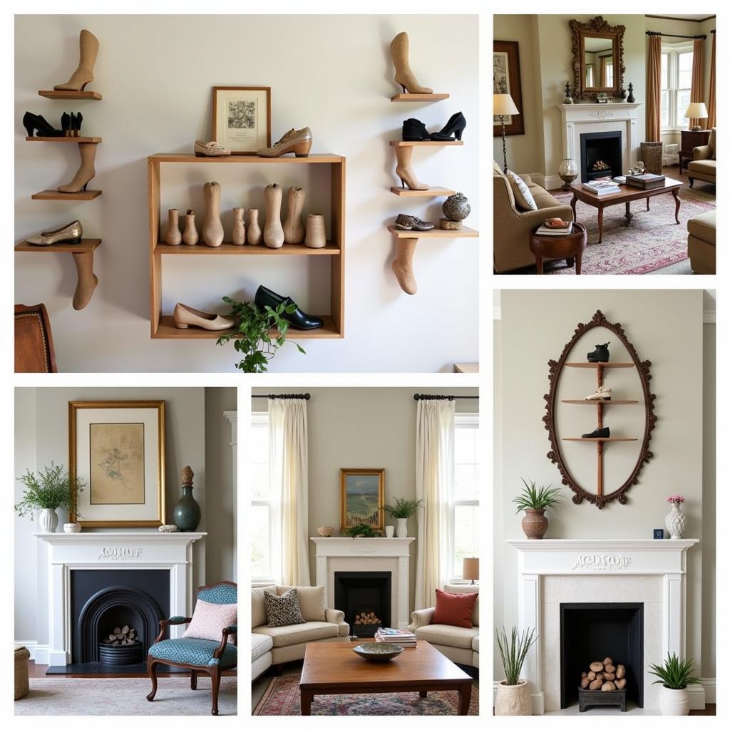 Creative Display Ideas for Antique Shoe Forms