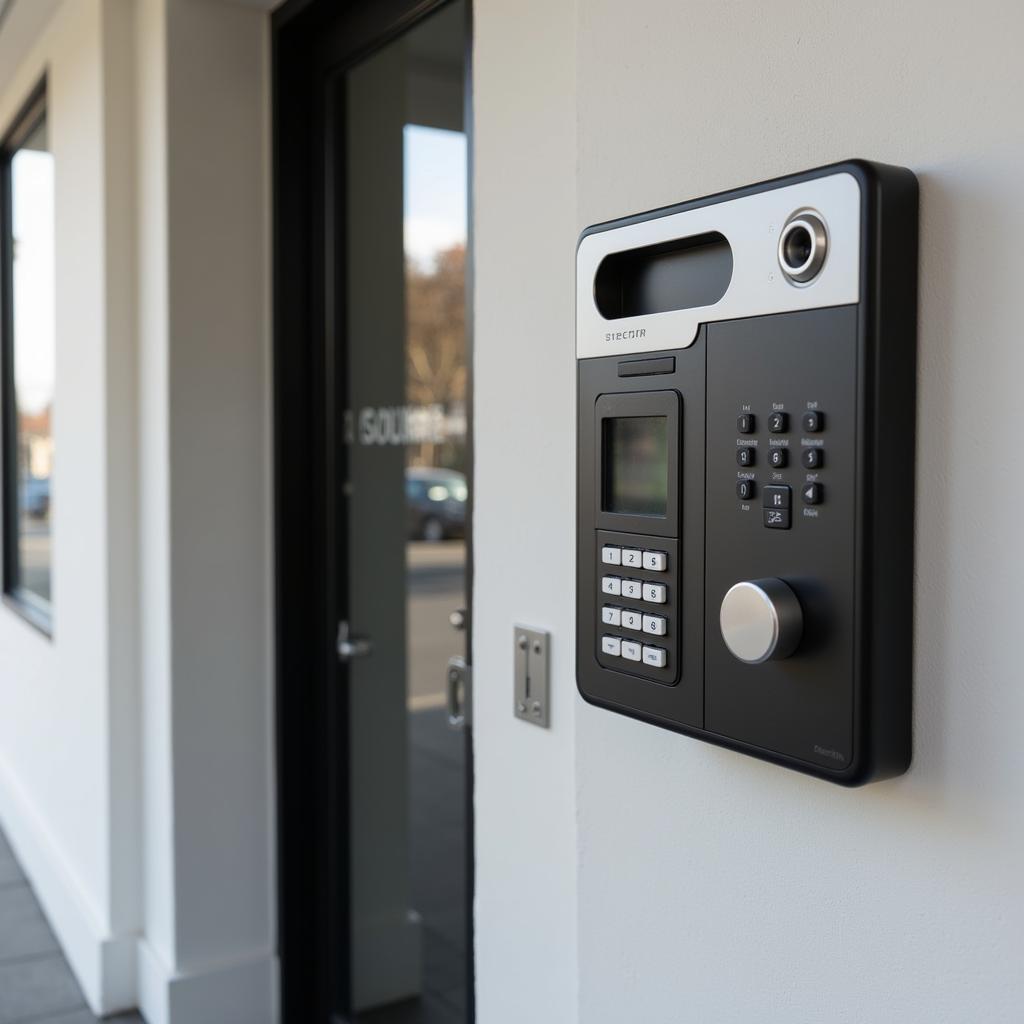 Modern Apartment Building Call Box System