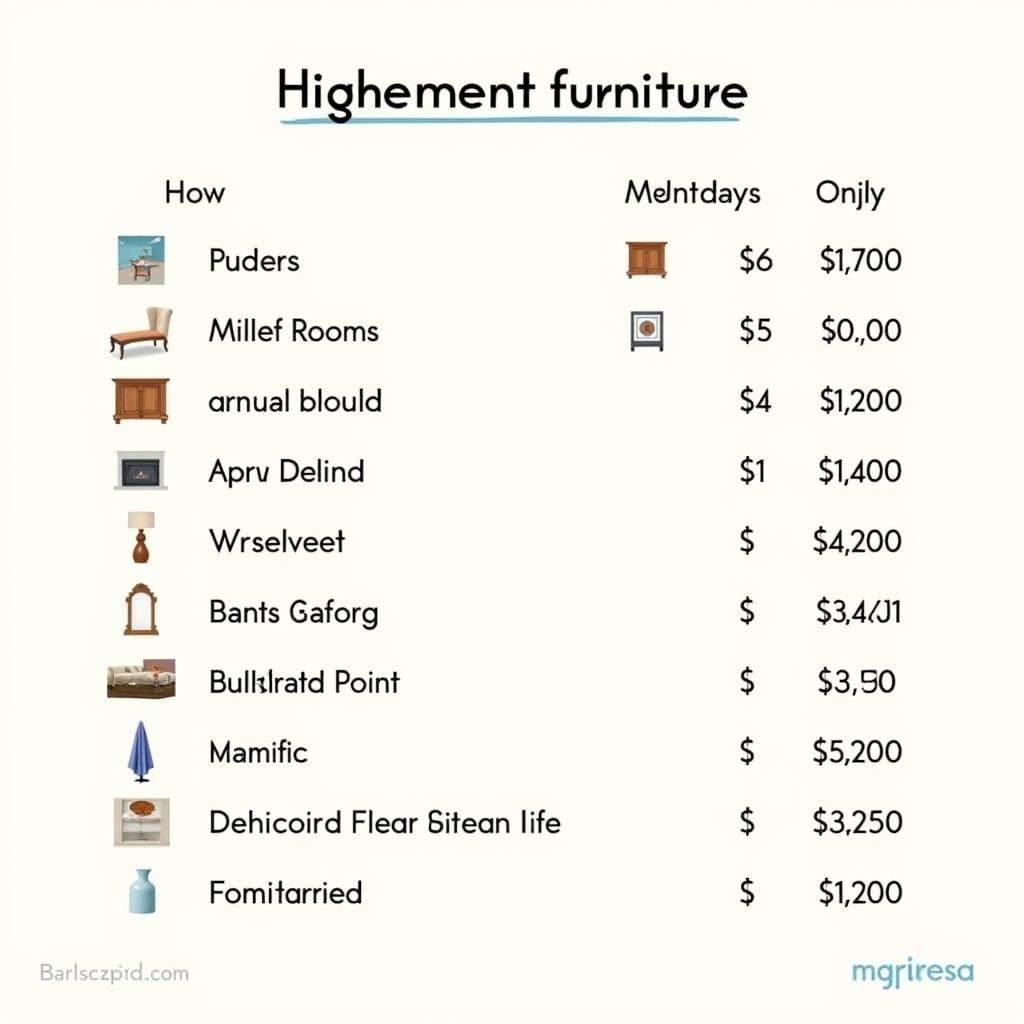 Essential Apartment Furniture Checklist