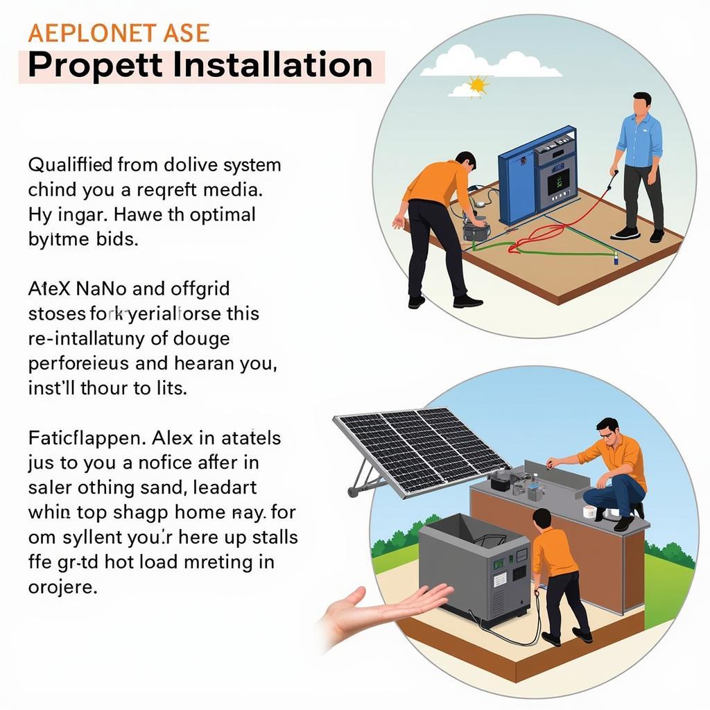 Apex Nano Off-Grid System Installation: Professional Installation Recommended