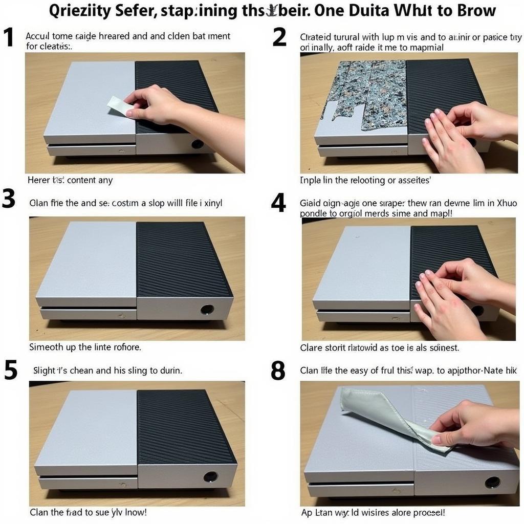 Step-by-step guide on applying an Xbox One wrap