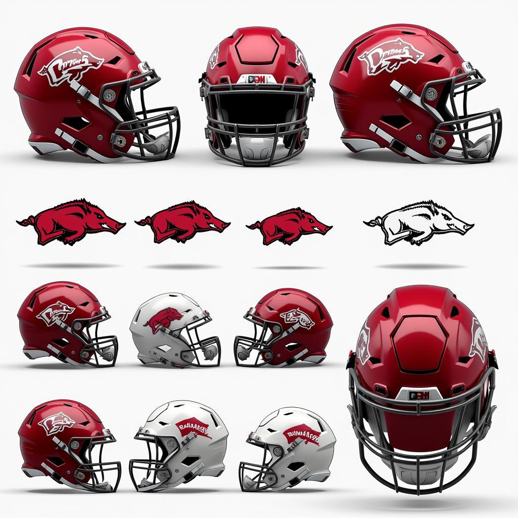 Future Concepts for Arkansas Razorbacks Helmets