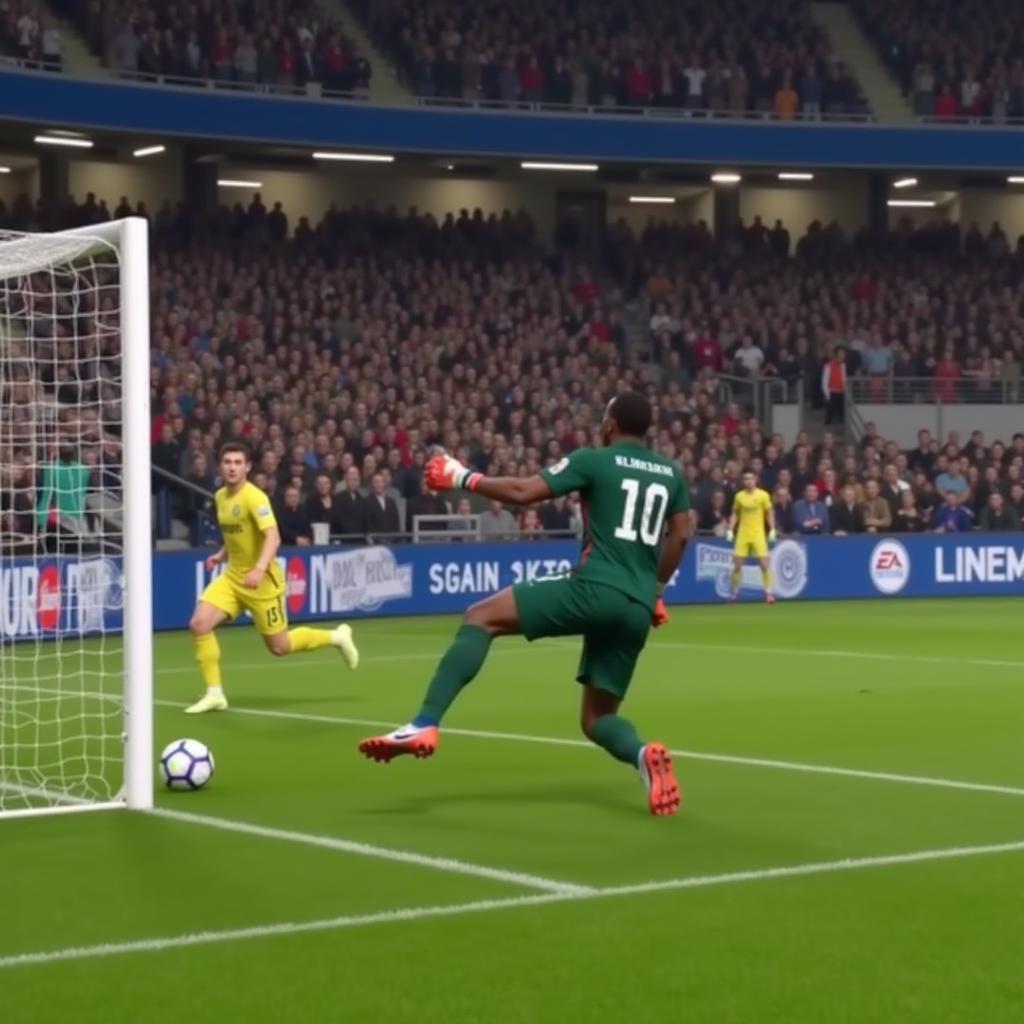 Arthur Okonkwo FIFA 23 In-Game Action