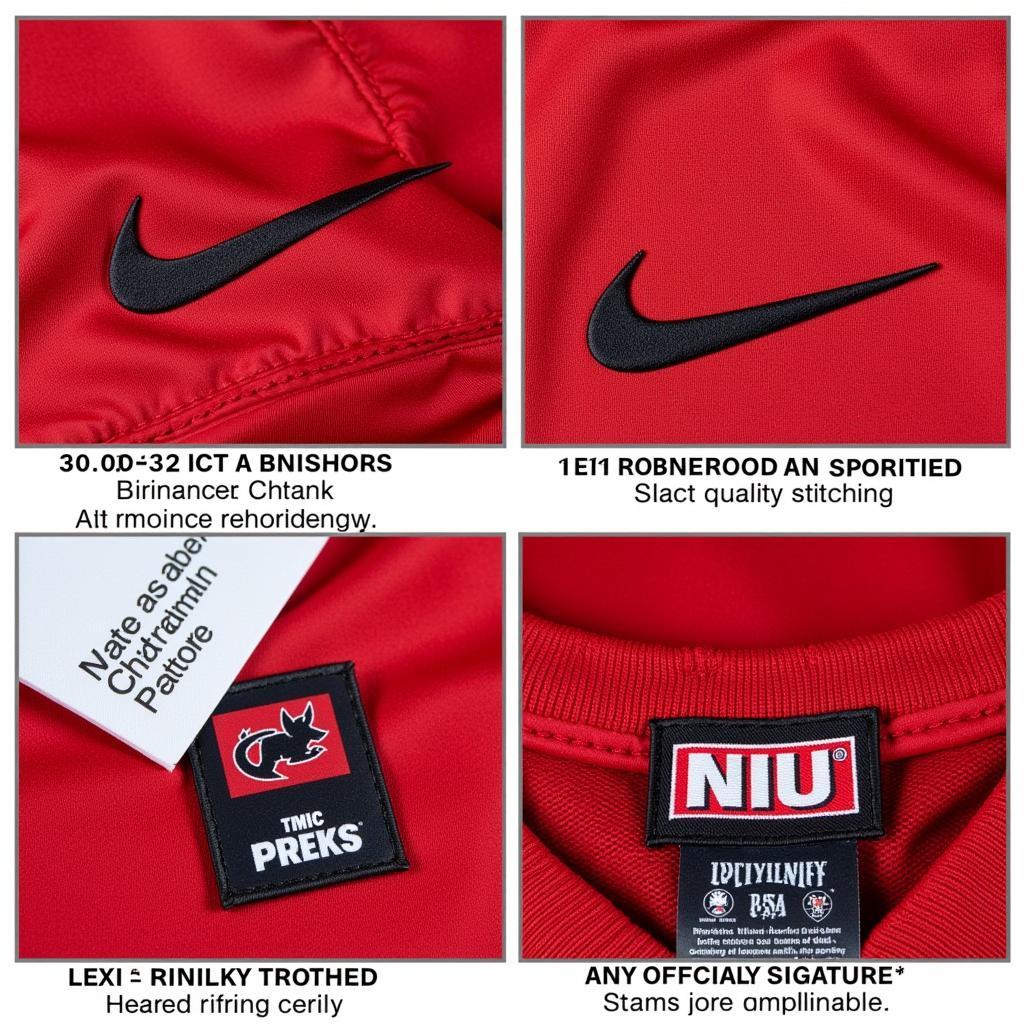 Authentic Niu Jersey Details