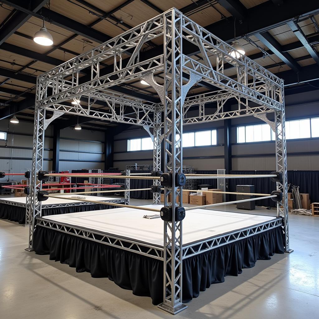 Authentic WWE Ring Construction