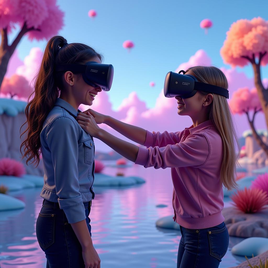 Avatar Tickle in Virtual Reality Interaction