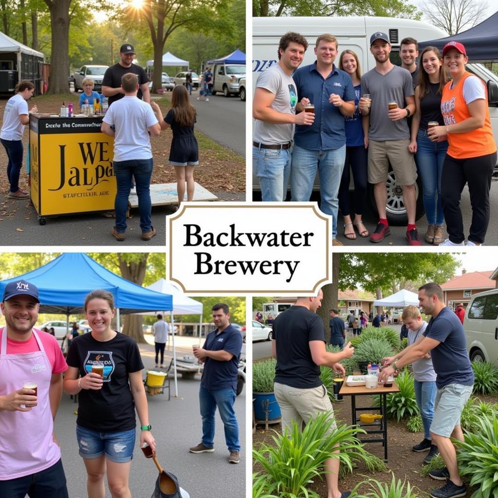 Backwater Brewery Community Involvement