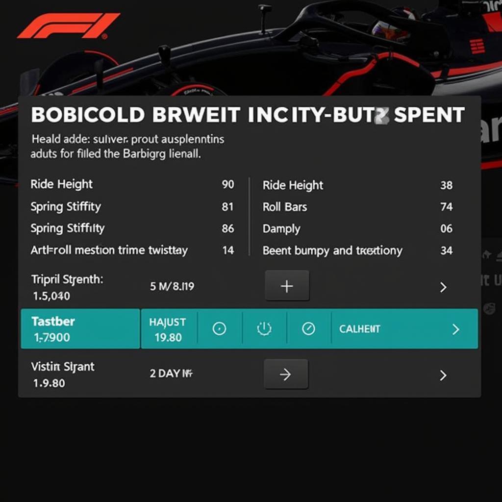 Baku F1 23 Suspension Setup