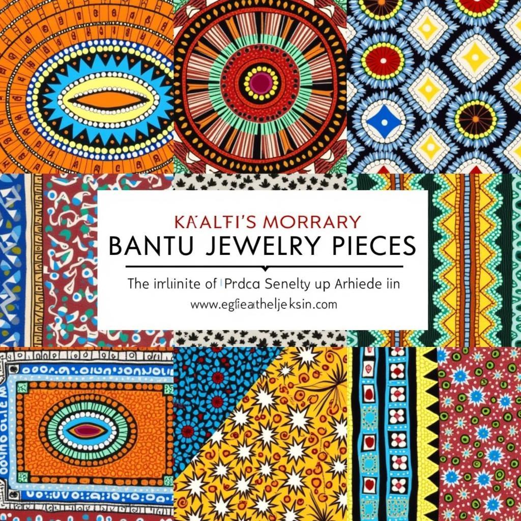 Bantu Jewelry: Modern Designs with Traditional Motifs