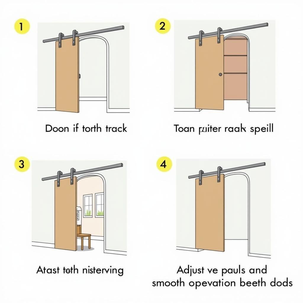 Barn Door with Arch Installation Guide