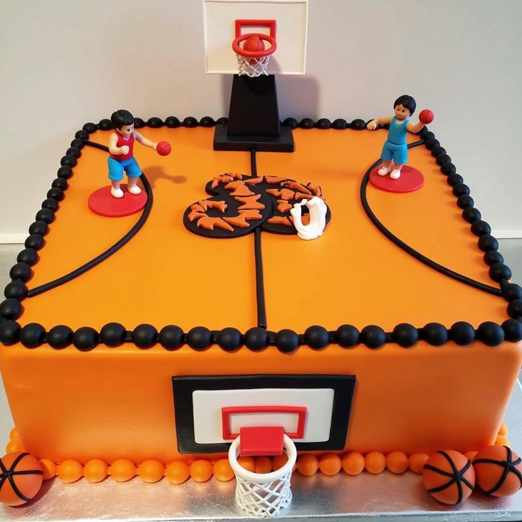 Basketball Court Cake for Birthday: A Delicious Slam Dunk