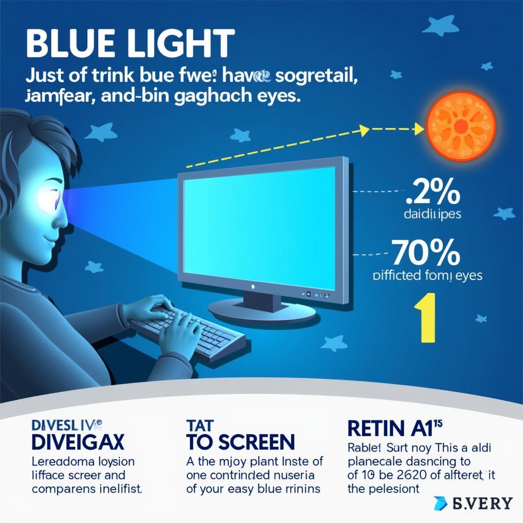 Blue Light Effects on Gamer's Eyes