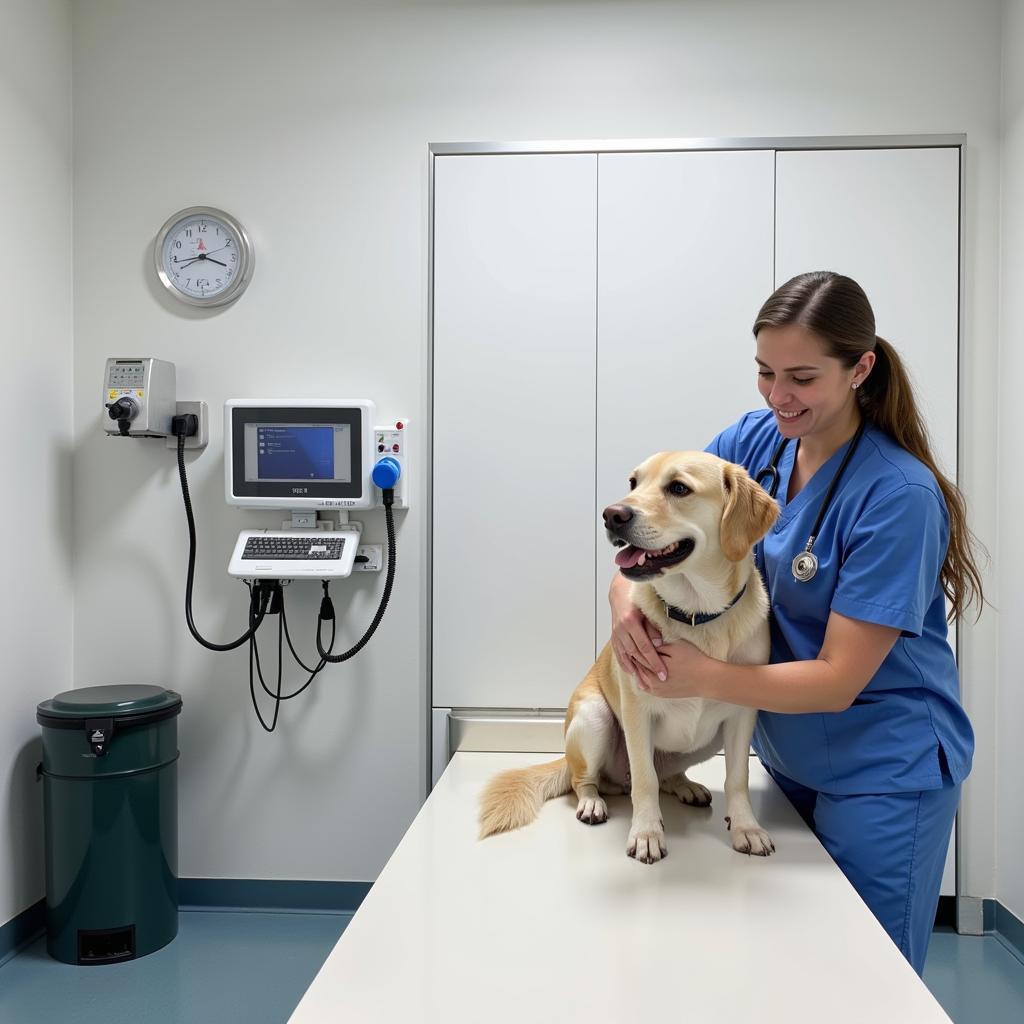 Modern Exam Room at Beale Vet Clinic