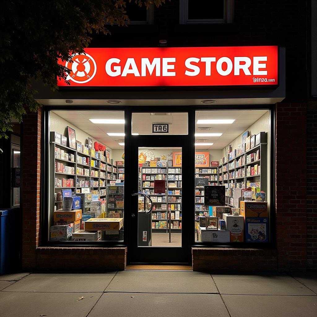 Toronto Independent Game Store Storefront