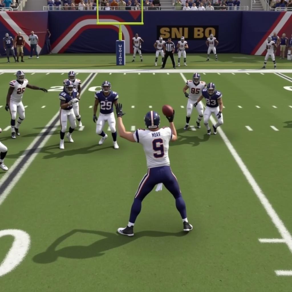 Sidearm Throw Animation in Madden 23