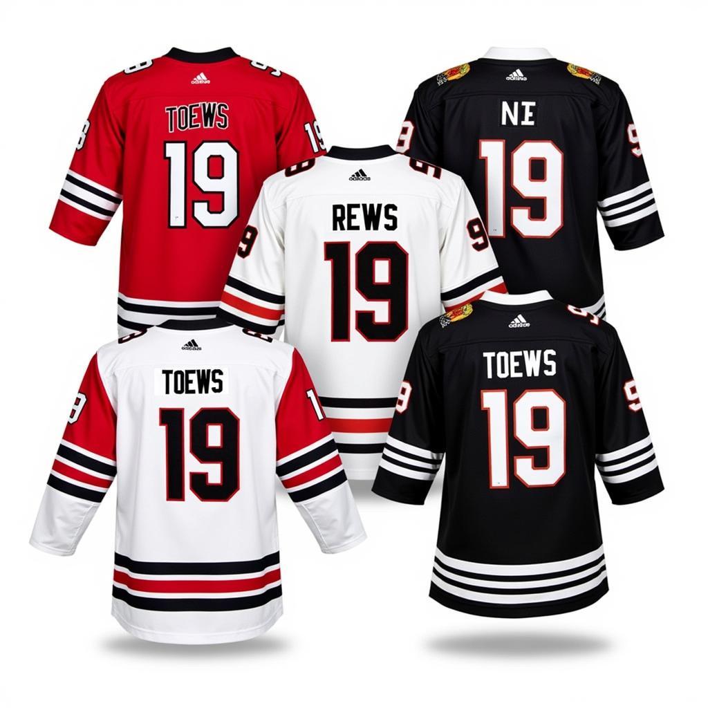 Blackhawks Toews Jersey Variations: Home, Away, and Alternate