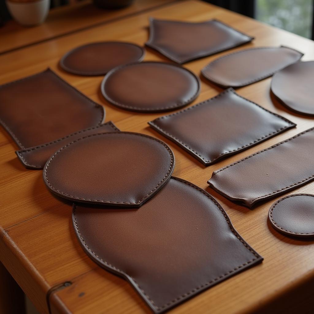 Blank Leather Patches for Customization