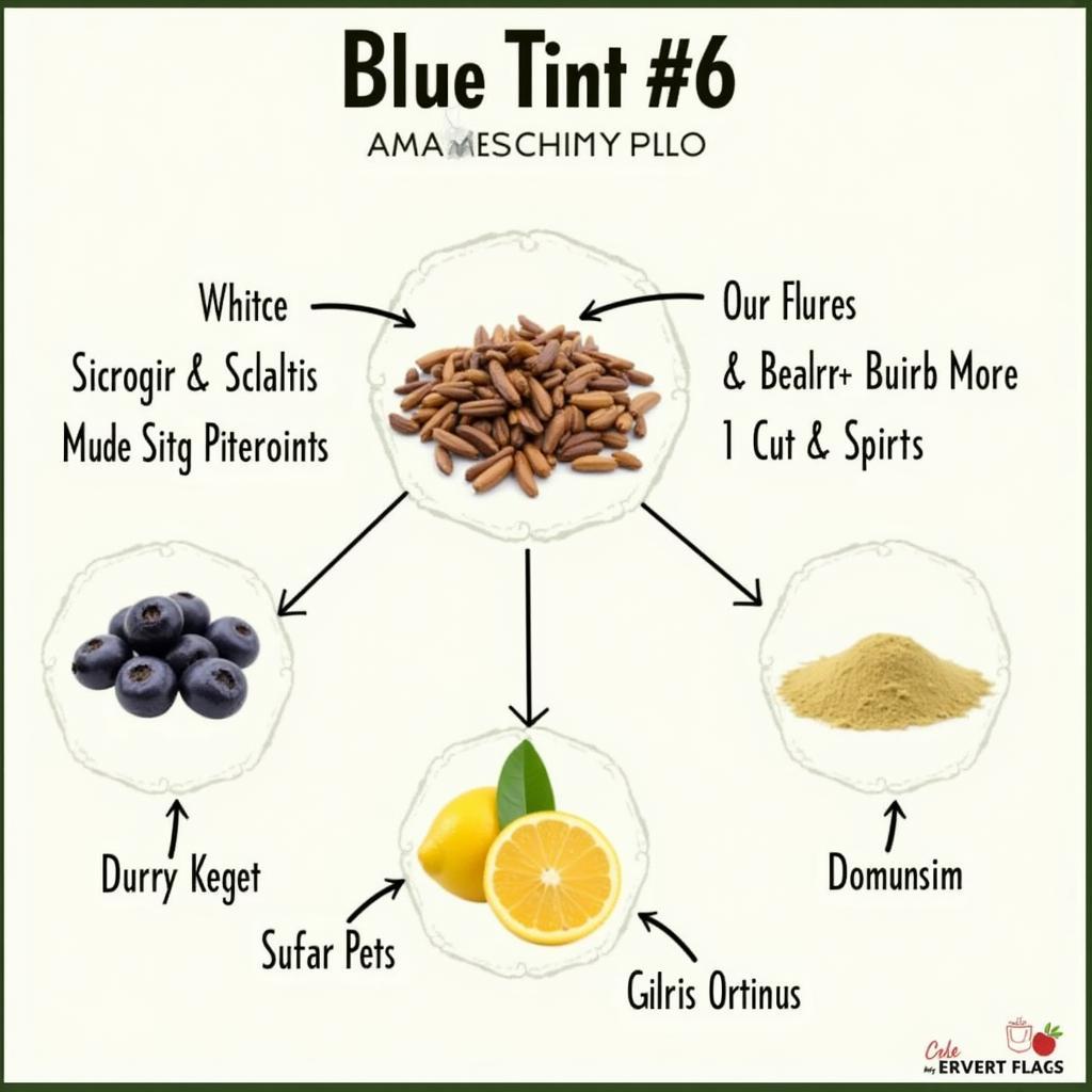 Aromatic profile of Blue Tint #6