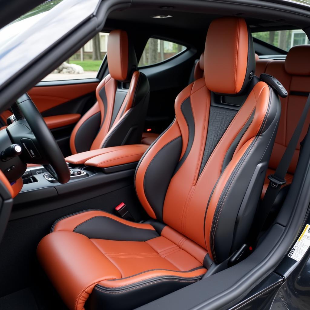 BMW i8 Interior Upgrade with Custom Upholstery