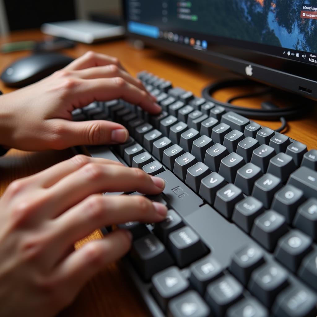 Typing on a Boba Keyboard