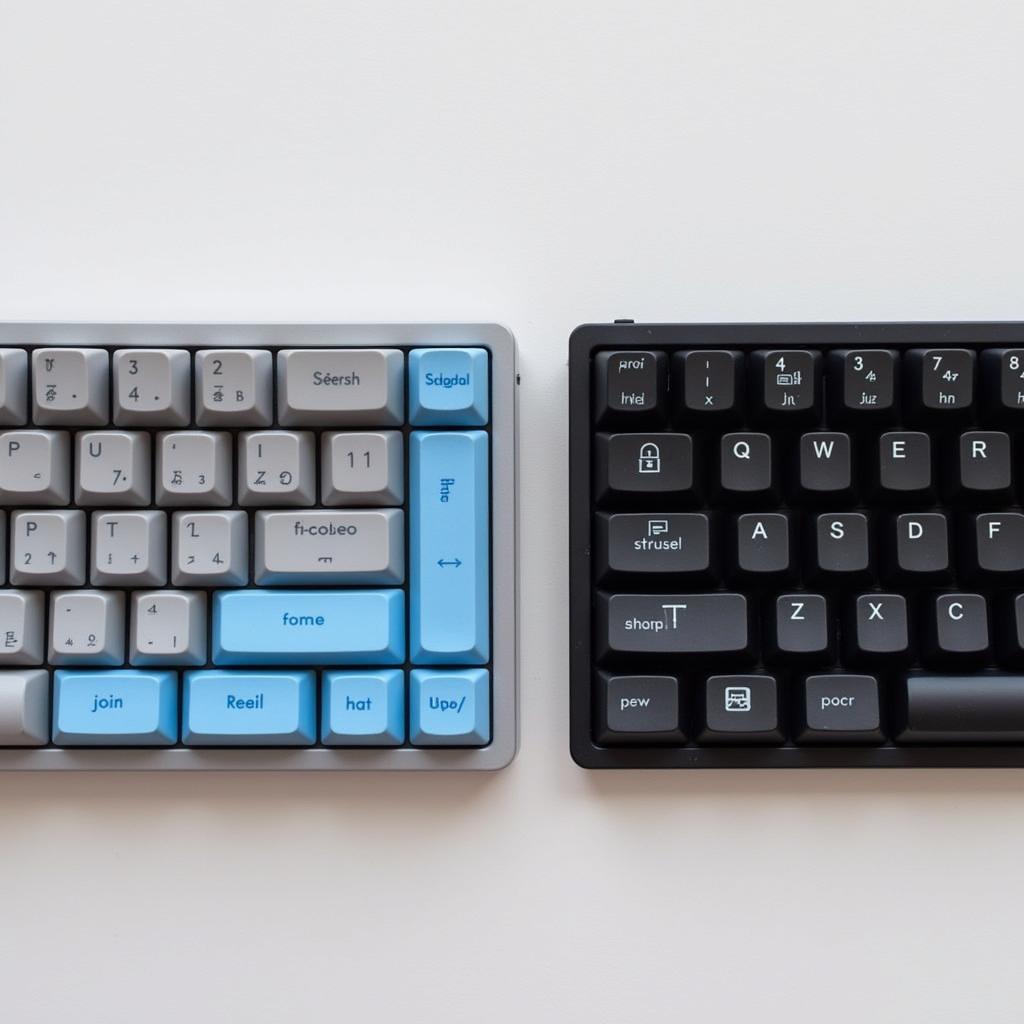 Comparison between Boba and Traditional Keyboards