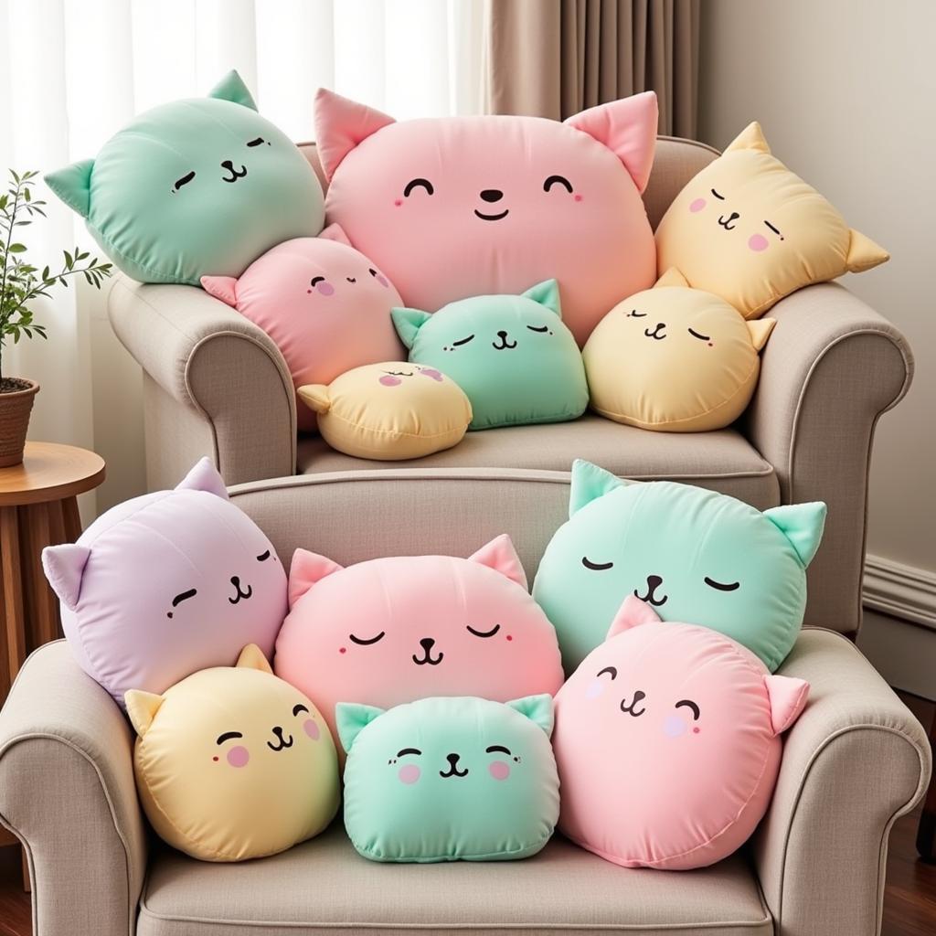 Plush and Comfortable Boba Tea Pillow