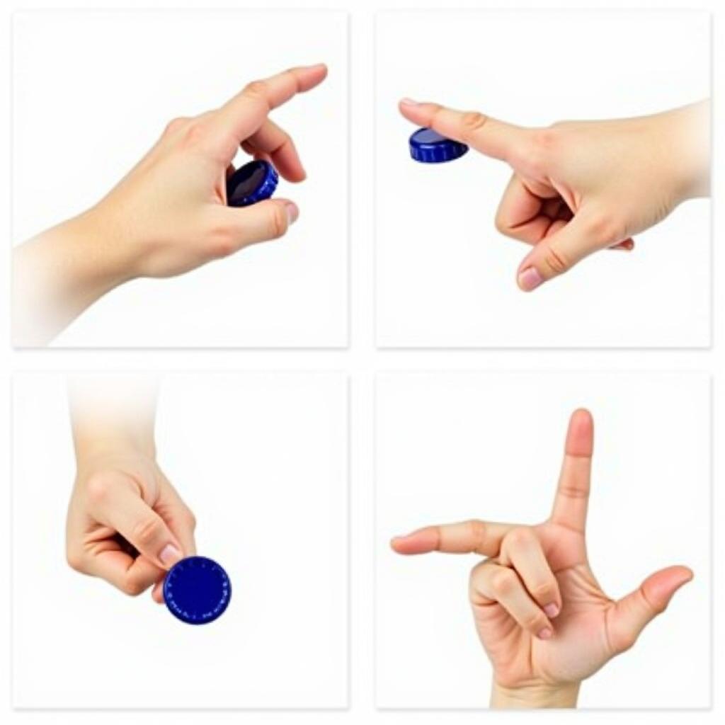 Bottle Cap Flicking Techniques Demonstrated