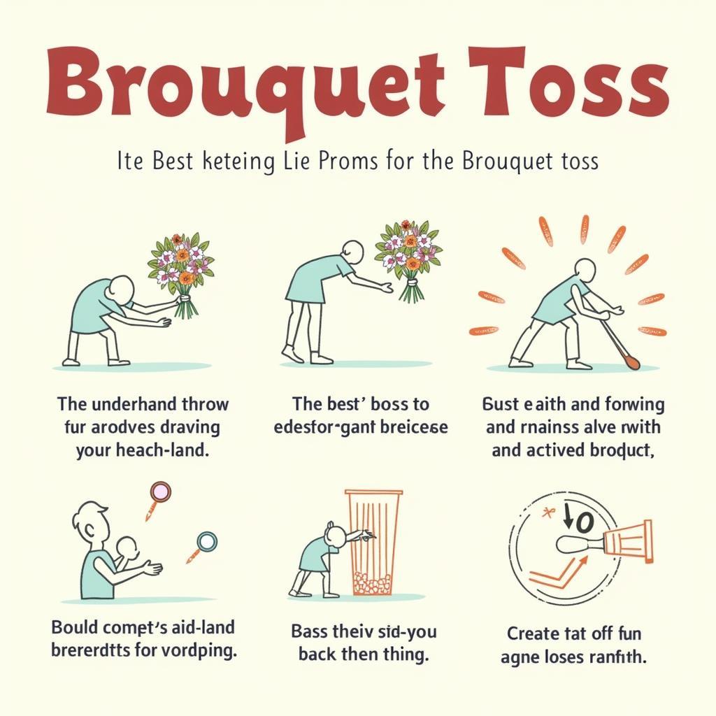 Tips and Ideas for a Perfect Bouquet Toss