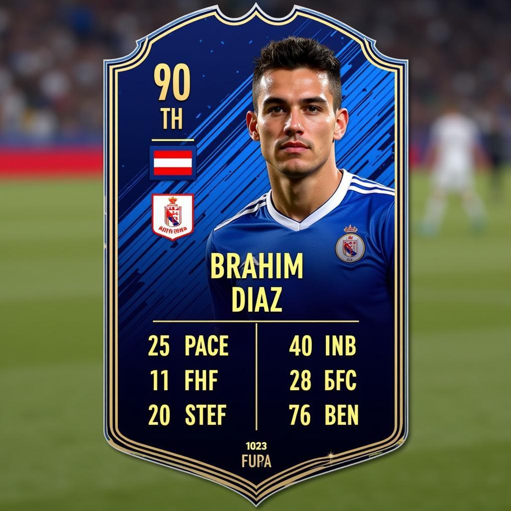 Brahim Diaz FIFA 23 Ultimate Team Card