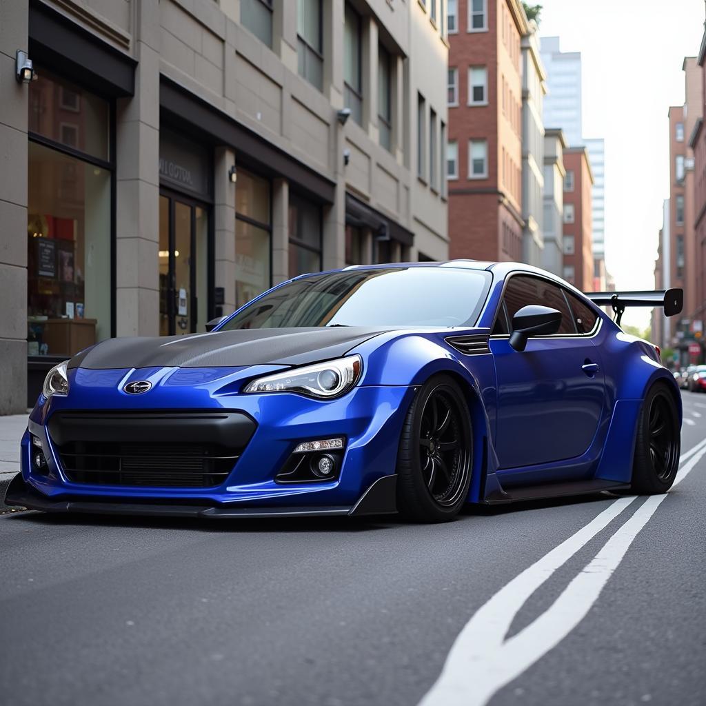 BRZ Rocket Bunny Kit Side Profile