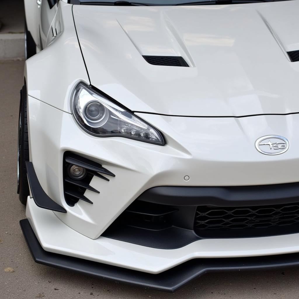 Subaru BRZ with Rocket Bunny V3 Kit installed