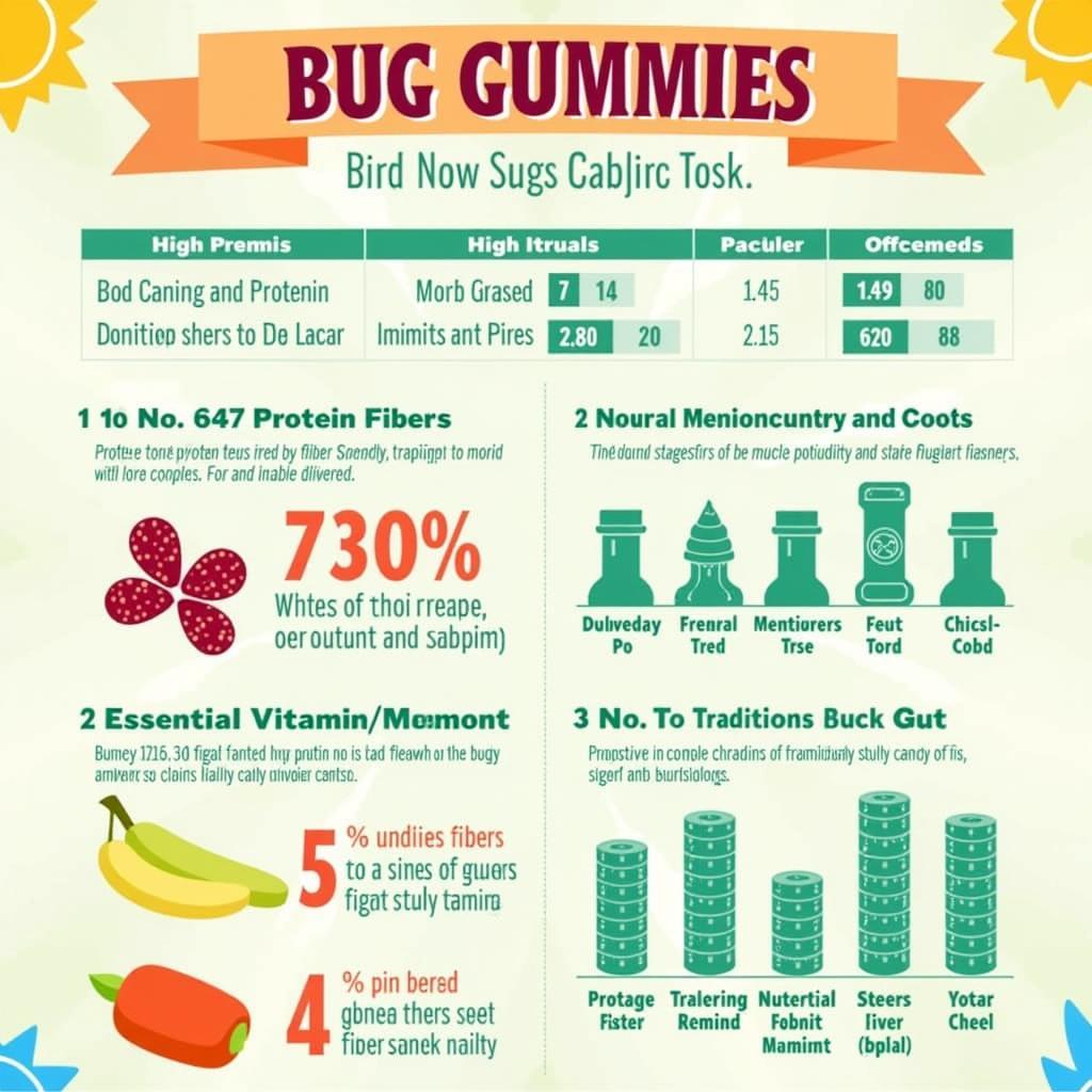 Bug Gummies Nutritional Benefits