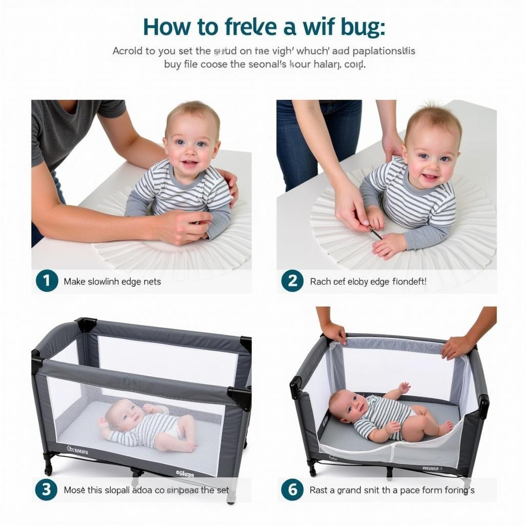 Easy Installation of Bug Net on Pack 'n Play