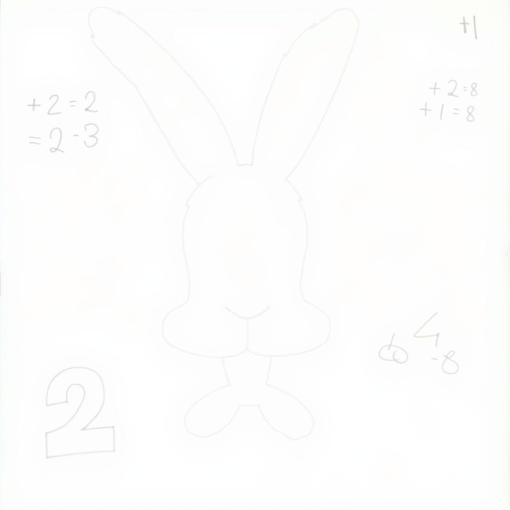 Bugs Bunny Educational Coloring Page