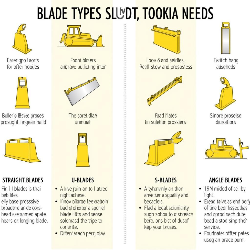 Comparison of Bulldozer Blade Types