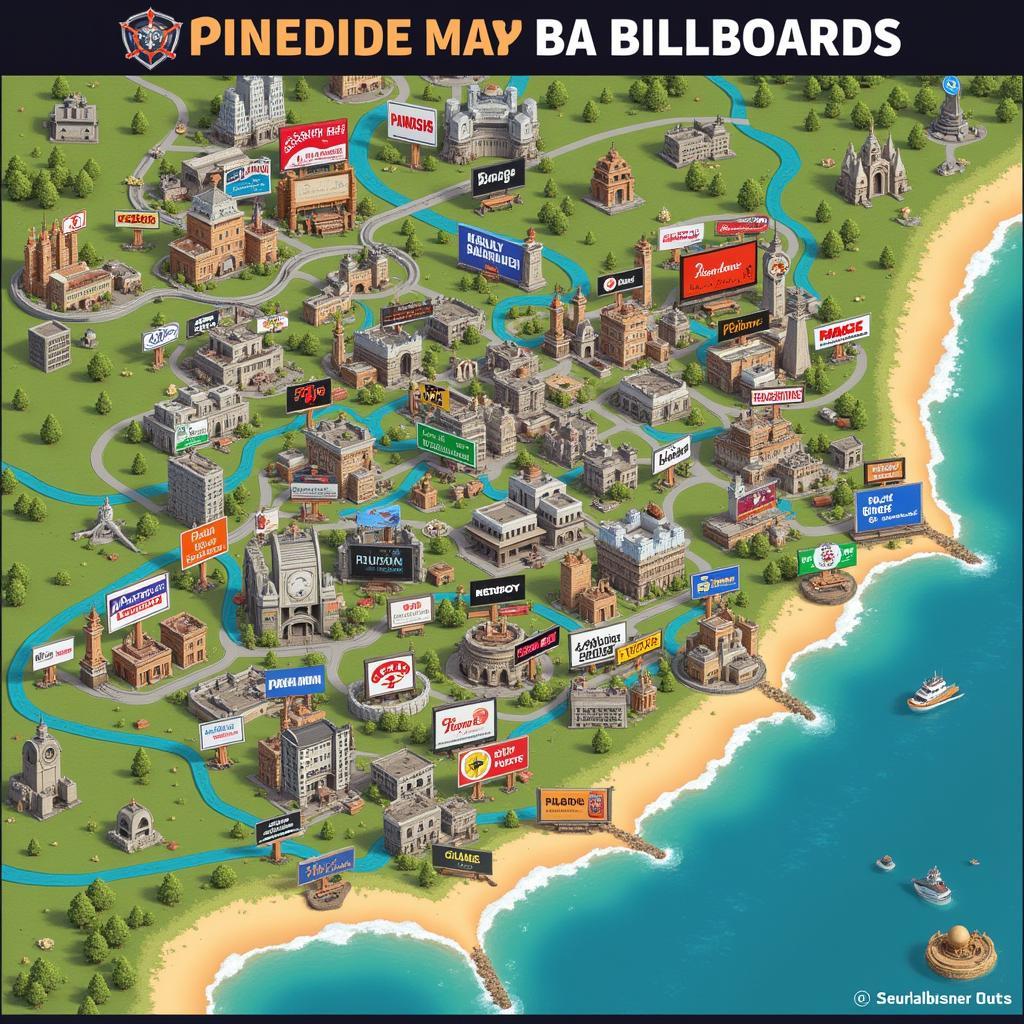 Billboard Locations in Burnout Paradise Remastered