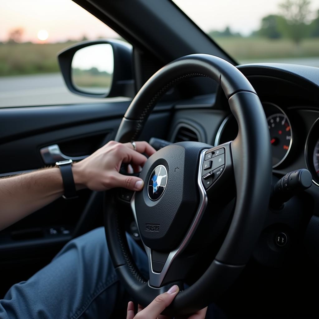 Car Steering Wheel Smooth Turning After Repair