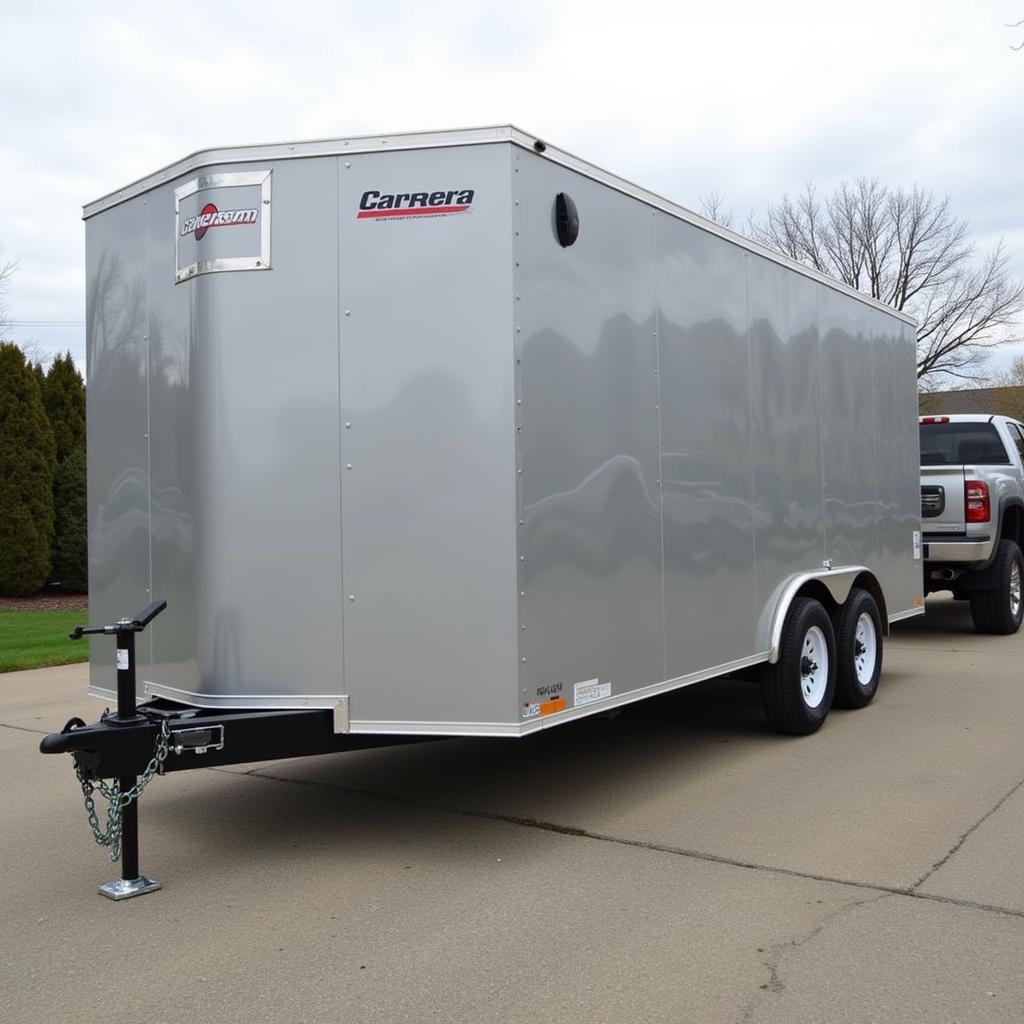 Secure Transport with Carrera Enclosed Trailer